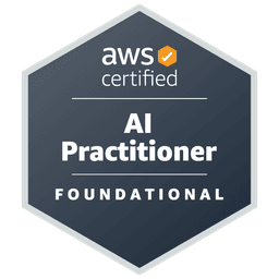 AWS Certified AI Practitioner badge logo