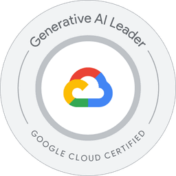 Generative AI Leader Certification badge logo